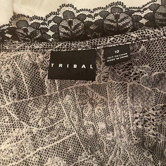 Y2K sheer ruffle blouse - Picture 5 of 5